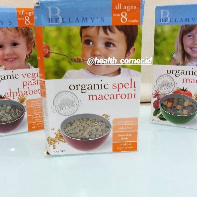 Bellamy's Organic Macaroni - Bellamys [ Baby &amp; Toddler Pasta ]