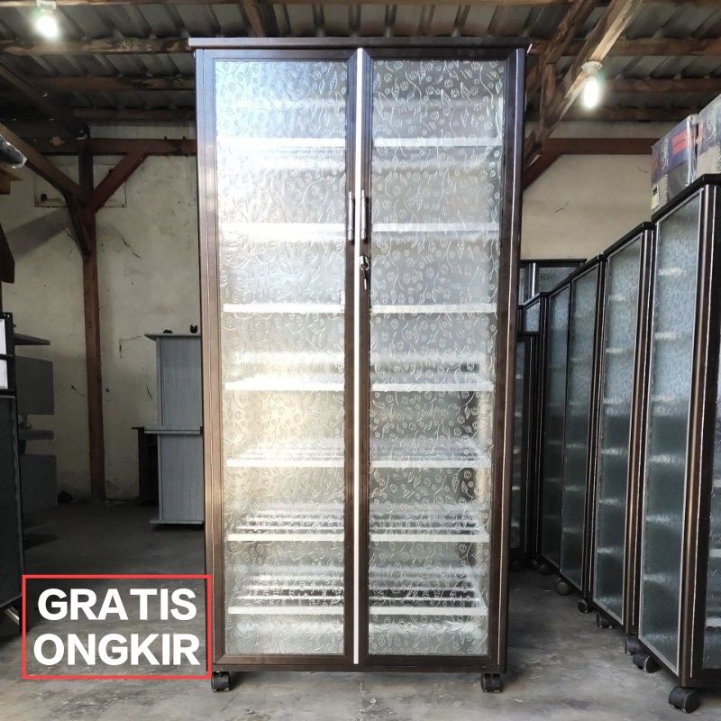 Rak Sepatu Aluminium 8 Sap - Khusus SURABAYA / SIDOARJO