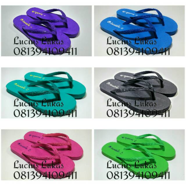  Sandal  Jepit  Swallow Nice grosir tidak jual satuan M6R 