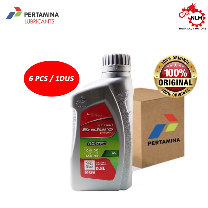 Enduro Matic Oli Motor Matic Pertamina 0.8L 1DUS 6PC