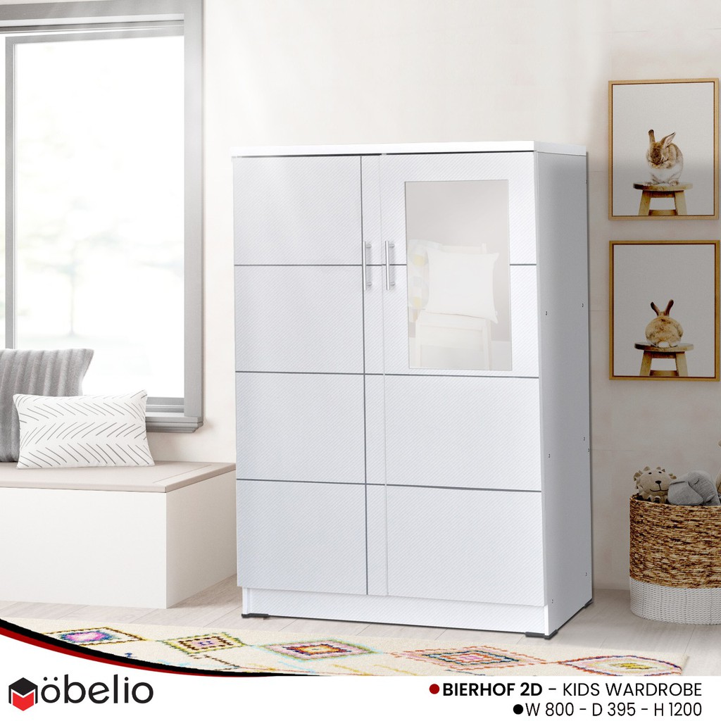 Mobelio BIERHOF Baby Locker Lemari Anak Putih Motif Mobelio BIERHOF Baby Locker Lemari Anak Putih Motif