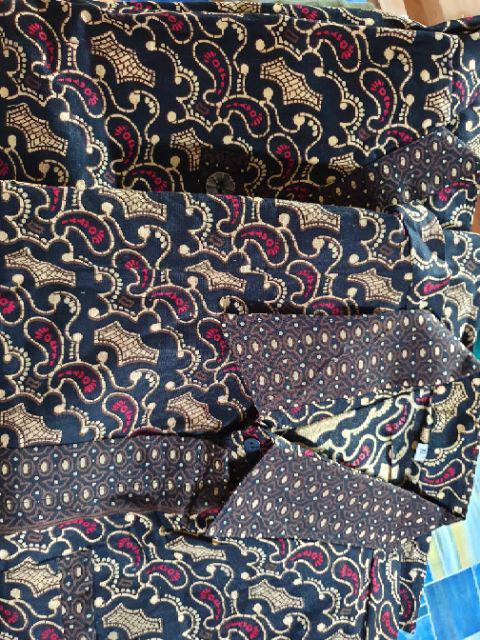 Keluarga Batik Couple Sarombit Seragaman Kondangan Tanah Abang Wanita Murah Princess Azkana Sogan