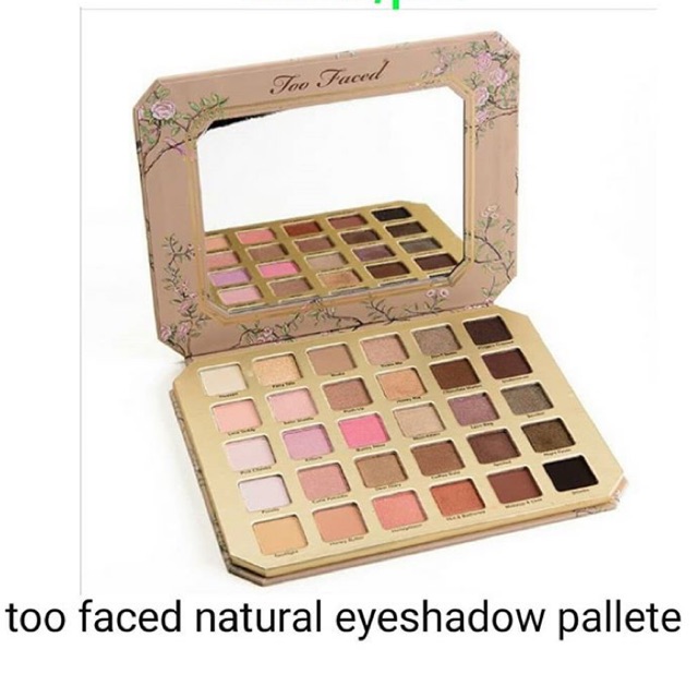 Too faced natural eyeshadow pallet