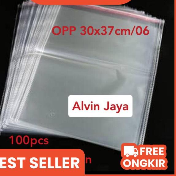 

Terjangkau - Plastik Tebal OPP Baju Uk 30 x 37 cm / 06 Tebal 32 micron 1 Pack = 100pcs