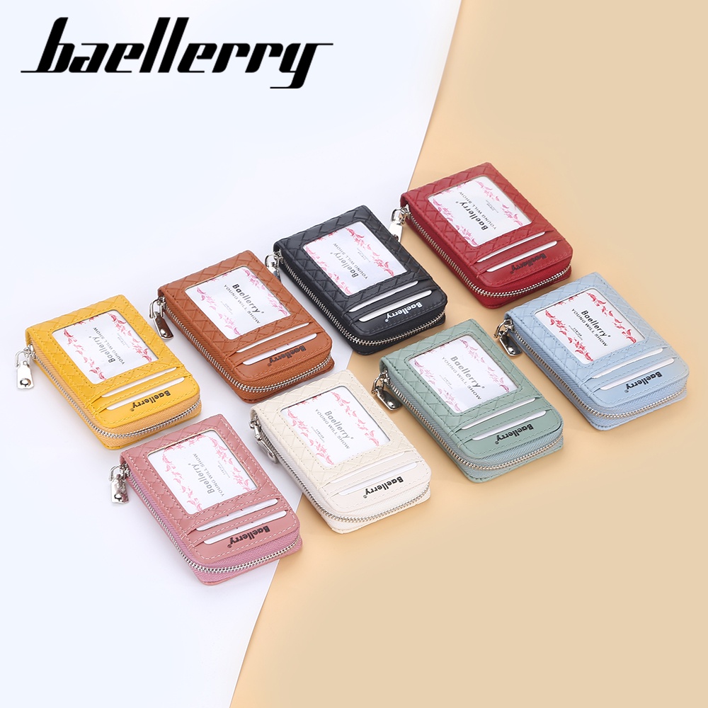 BAELLERRY N8103 Dompet Kartu Wanita Bahan Kulit PU Leather Premium WATCHKITE WKOS