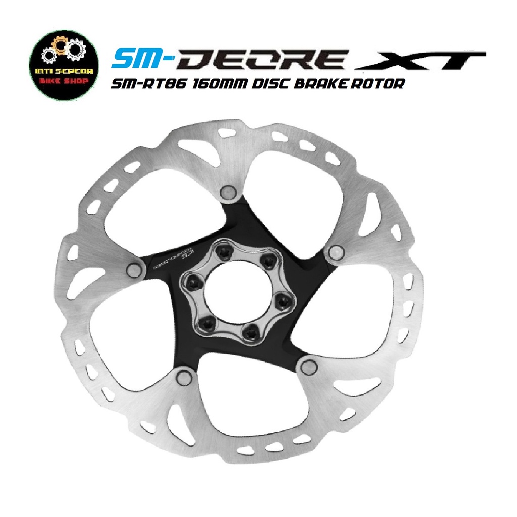 rotor deore xt rt86 160MM 6 Bolt Rotor XT / Ice Tech Shimano discbrake