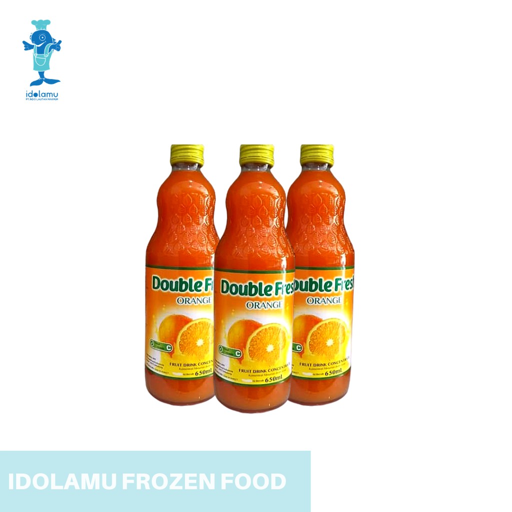 

Double fresh sirup orange 650 ml