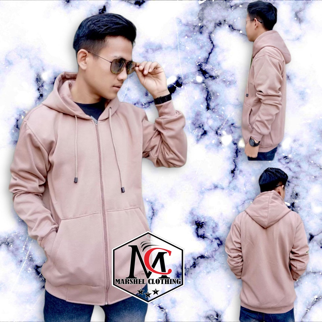 RCL - JAKET SWITER HOODIE POLOS JUMBO SLETING PRIA WANITA MAROON M L XL XXL XXXL 2XL 3XL TUDUNG BIG SIZE HITAM GREY ABU BAHAN TEBAL COTTON FLEECE DENGAN ZIPPER PROMO TERMURAH BEST SELLER BANDUNG / MCL - Jaket Sweater Sleting Hoodie Zipper Polos JUMBO