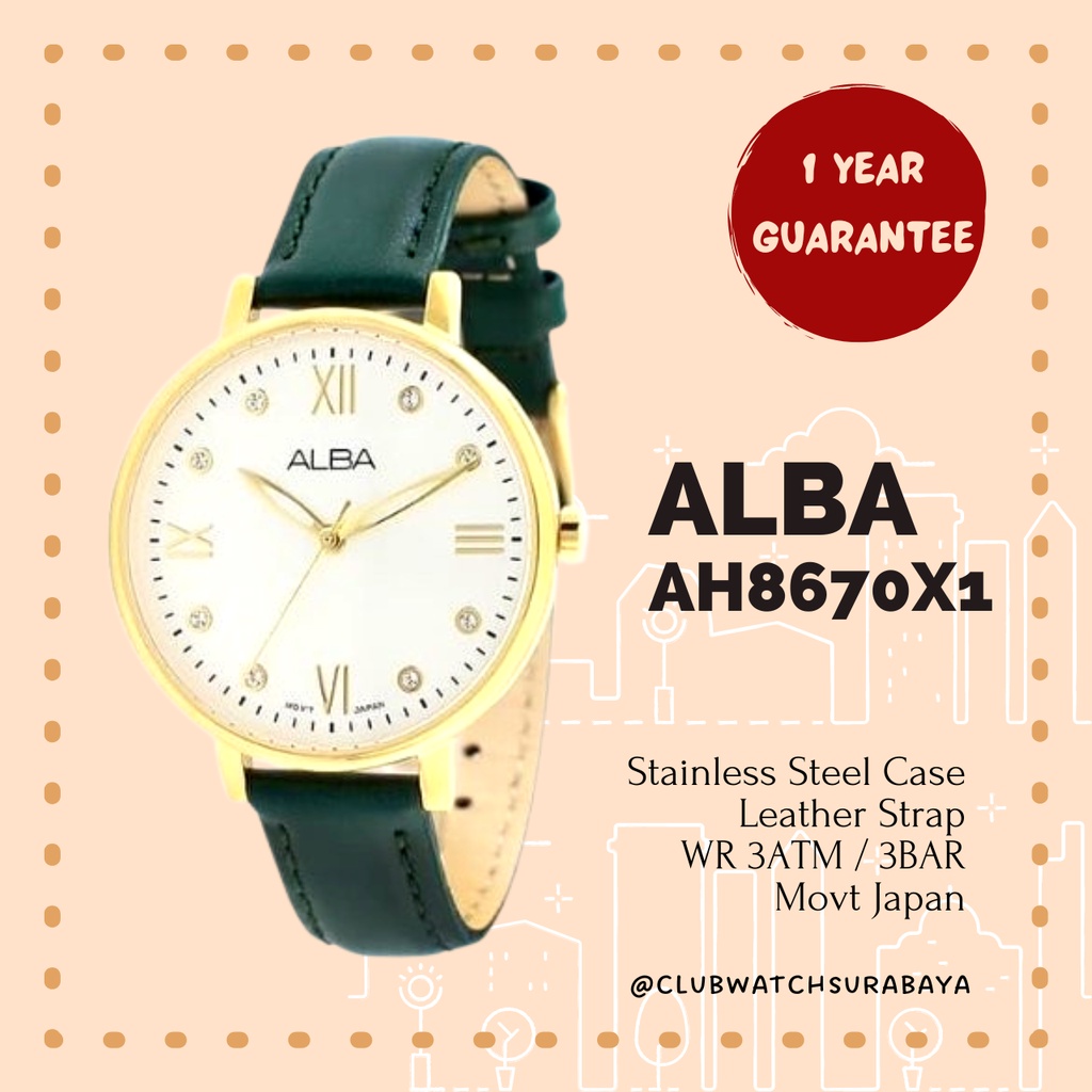 ALBA ORI Jam Tangan Wanita Type AH8670X1