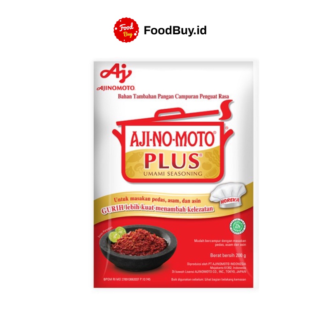 

Ajinomoto Plus Penyedap Rasa 200 gr