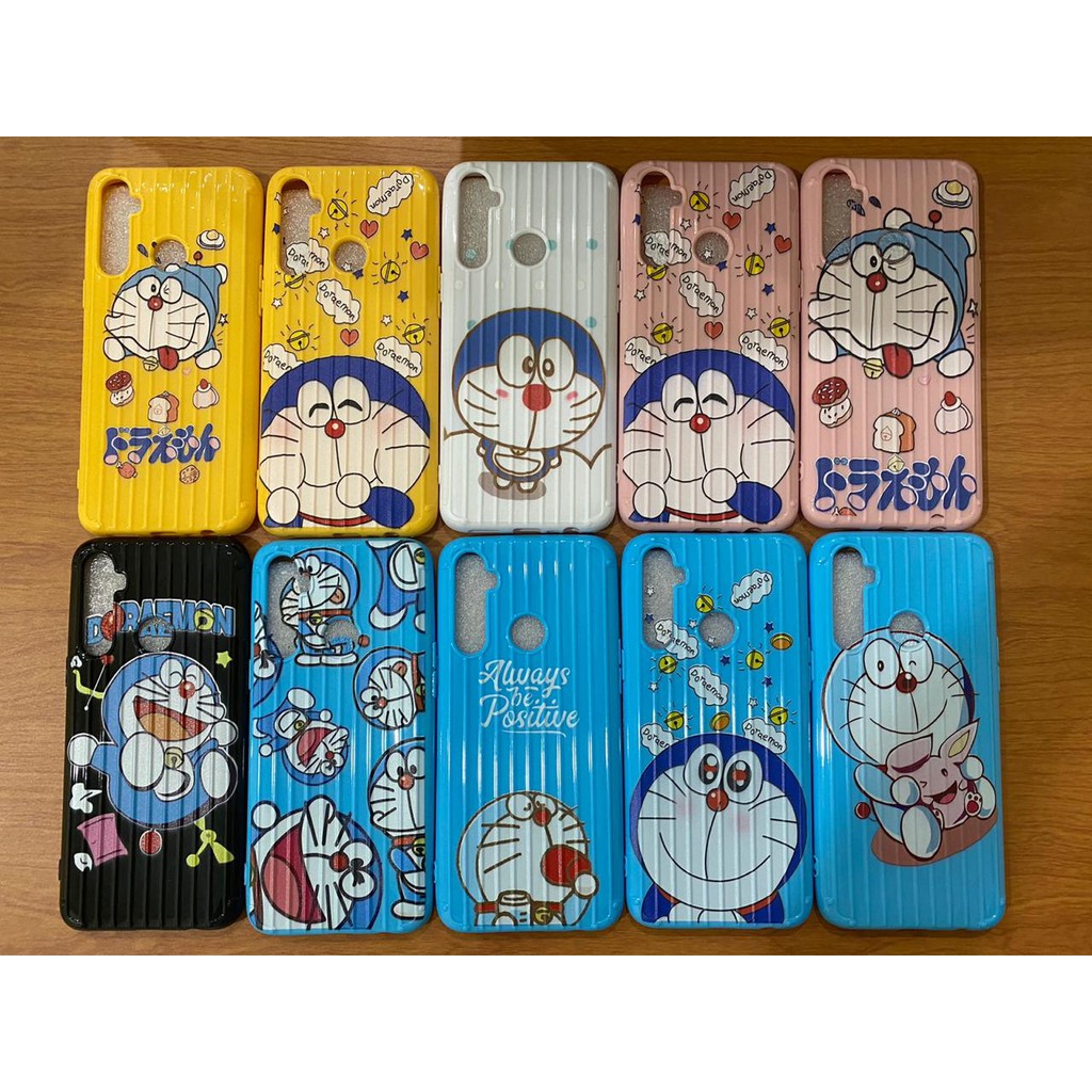 SOFTCASE KOPER DORAEMON FOR REALME C3