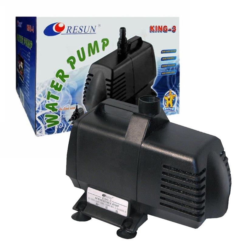 RESUN King-3 Pompa Air Celup Aquarium Hidroponik Submersible Pump