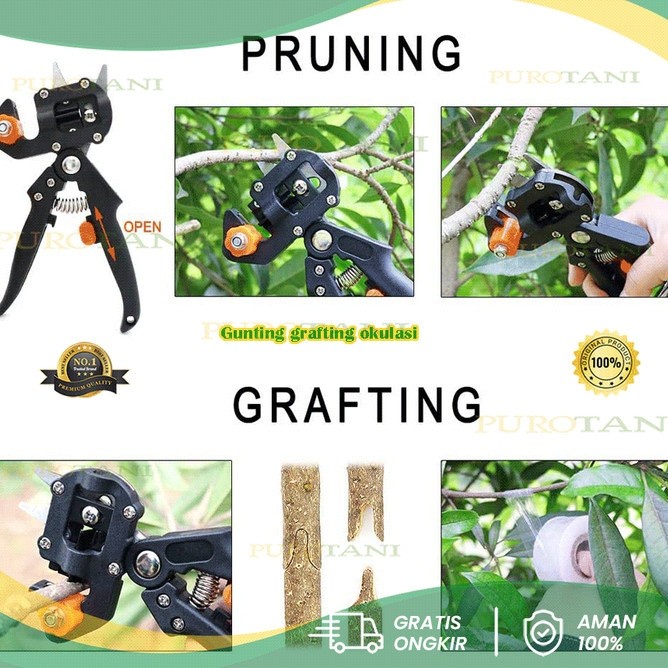 Gunting okulasi sambung batang Grafting Tool