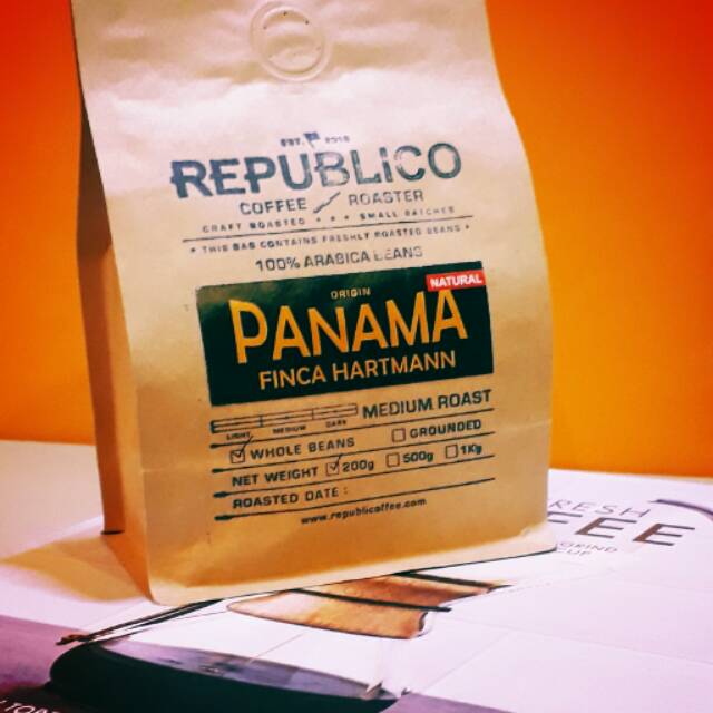 

Kopi Arabika Republico Panama "Finca Hartmann" 200g