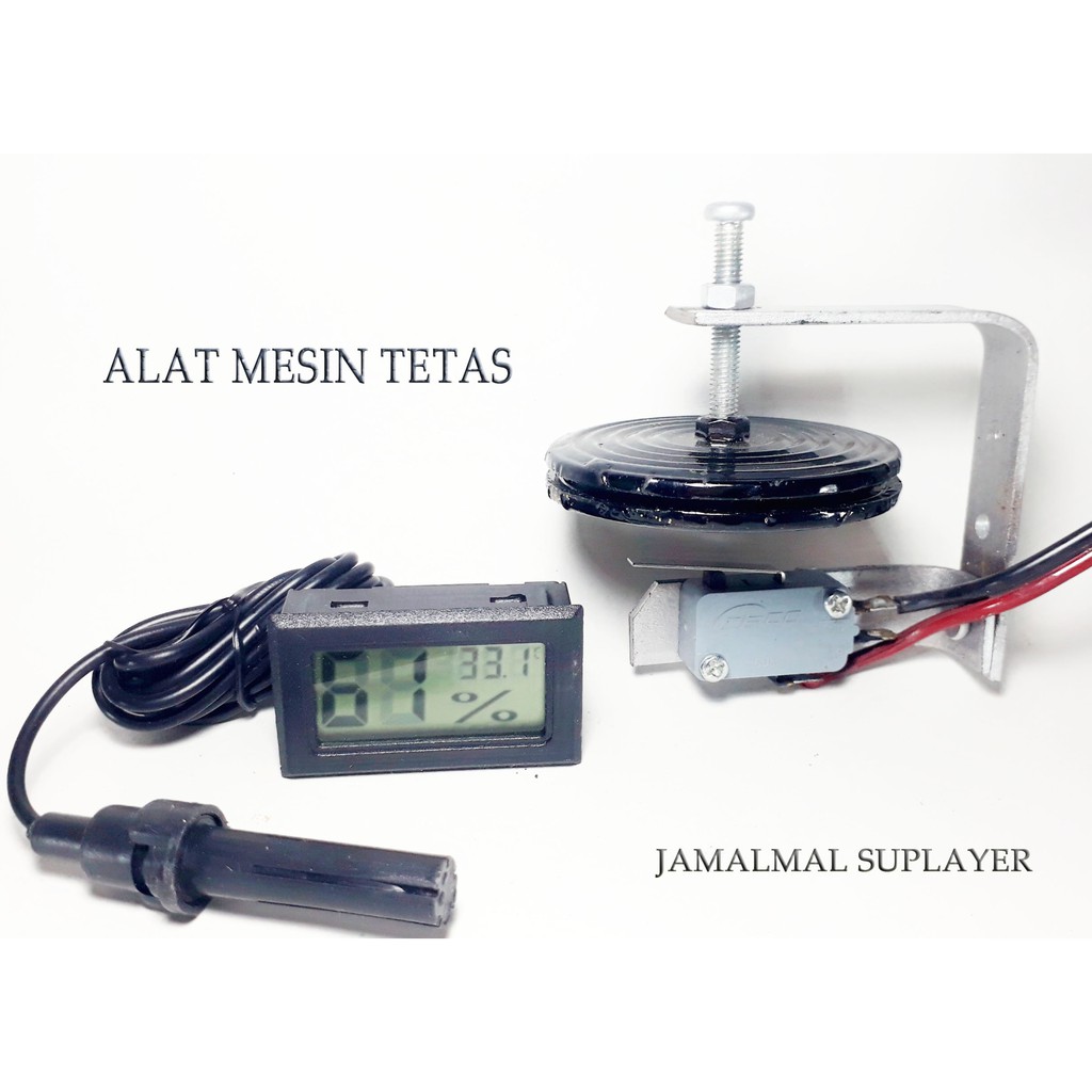Paket thermostat dan hygrometer digital sensor mesin penetas telur otomatis