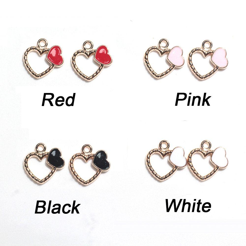 Lily 10pcs/set Liontin Gadis Anting Enamel DIY