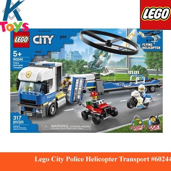 *****] Lego City Police Helicopter Transport 60244