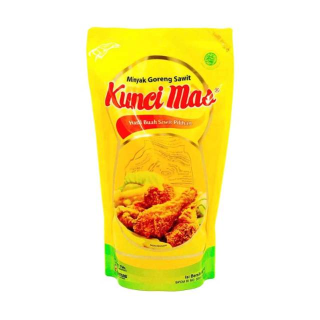 Kunci Mas Minyak Goreng 900 Ml/ Kemasan Pouch<br /><br />- Bloralapak