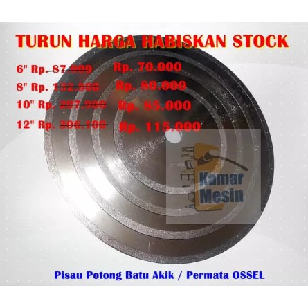 PISAU POTONG BATU AKIK OSSEL 10"