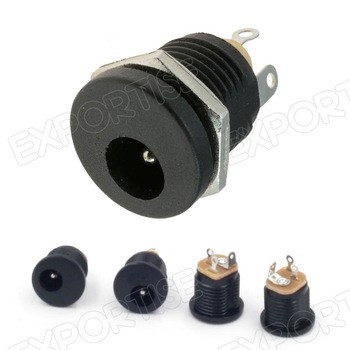 Socket power dc 5.5mm x 2.1mm Mounting