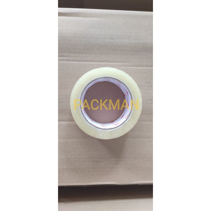 

Lakban bening Ksatria 2 inch x 100y full lengket kuat 45 micron