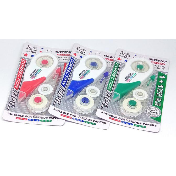 

Correction Tape Microtop Mt-737A - 16 M X 5 Mm Kode El0216 Za