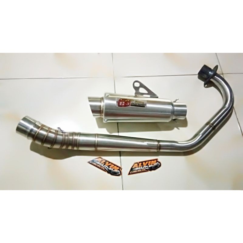 knalpot racing leher paten pnp megapro/cb clacik/glpro/tiger revo/tirev