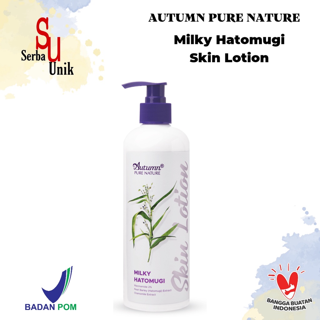 Autumn Milky Hatomugi Skin Lotion 500ml BPOM
