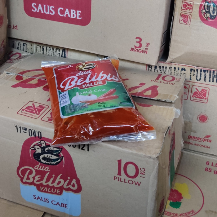 

Spesial Promo - Saus Sambal Cabe Dua Belibis 5 Kg Derigen Grosir