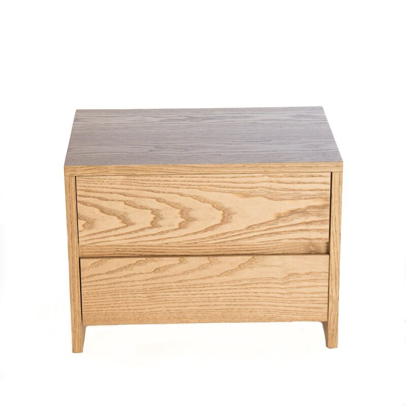 Drawer Bedside Table Minimalis Meja Kamar Tidur2 Laci Jati Belanda