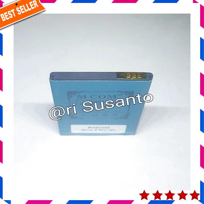 Acc Hp Baterai Mcom Mobile Phone Rino 3 Pro Android Gigi Tembaga Pinggir