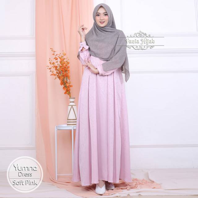 Gamis yumna fursan embos jaguard