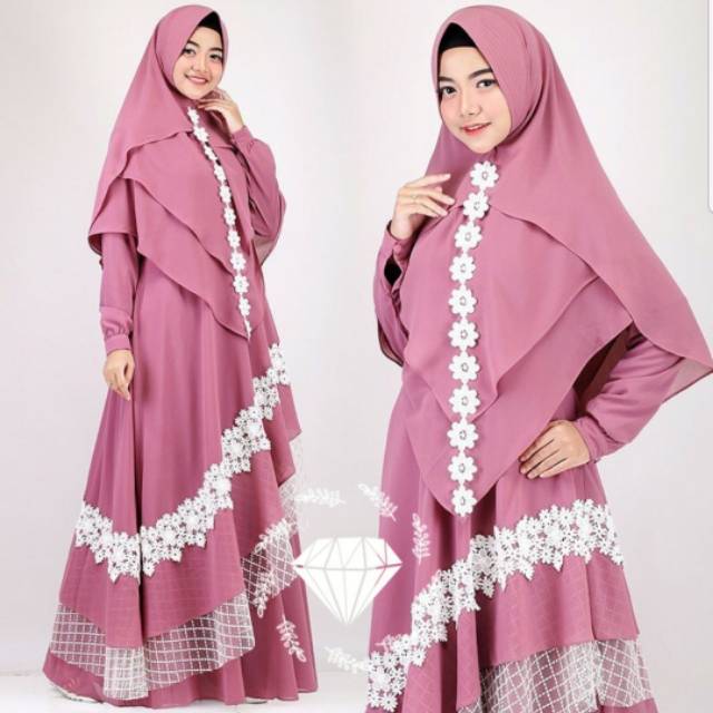BAJU GAMIS SYAR'I... DRED GAMIS SYAR'I