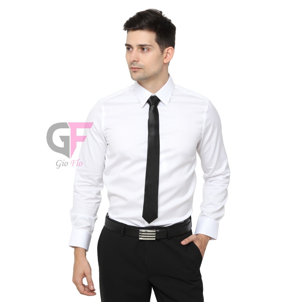 GIOFLO Dasi Slimfit Polos 2 Inch Hitam / TIE 447