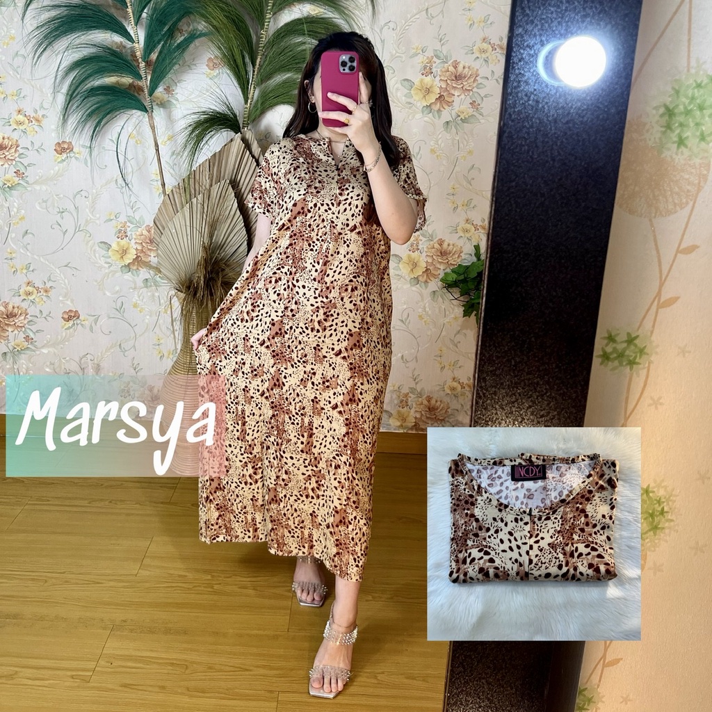 PART1 NCDY HOMEWEAR DASTER PANJANG SEMATA KAKI LD 130cm BUSUI FRIENDLY JUMBO-Marsya