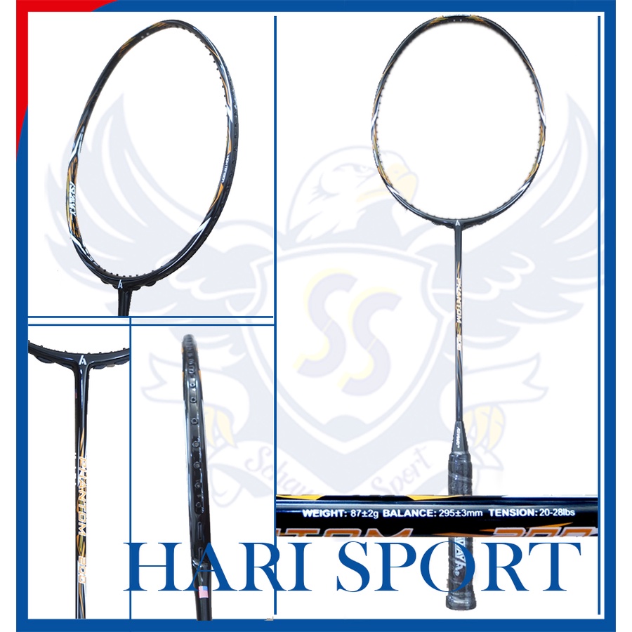 ASHAWAY PHANTOM 200 ORIGINAL USA Raket Badminton Bulutangkis