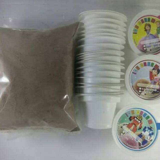 

PAKET USAHA ESKRIM 200 GRM/ICE CREAM/PAKET ES KRIM