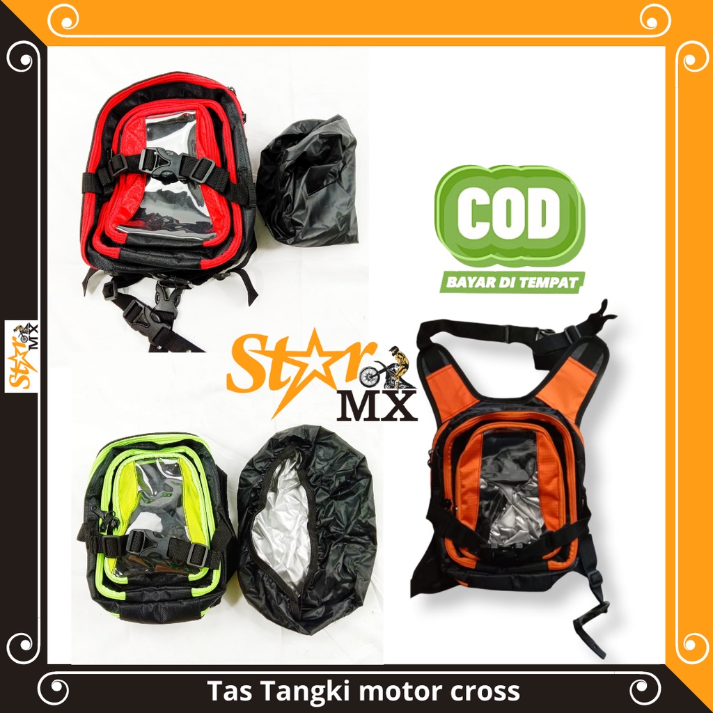 TAS TANGKI UNTUK MOTOR KLX 150, TS 125 DAN CRF 150, TAS TENGKI MOTOR TRAIL