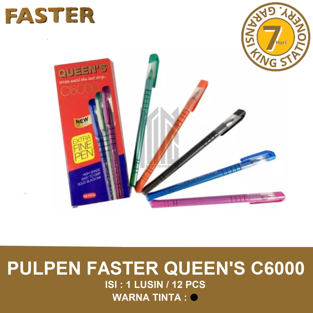 

PULPEN FASTER QUEENS C6000