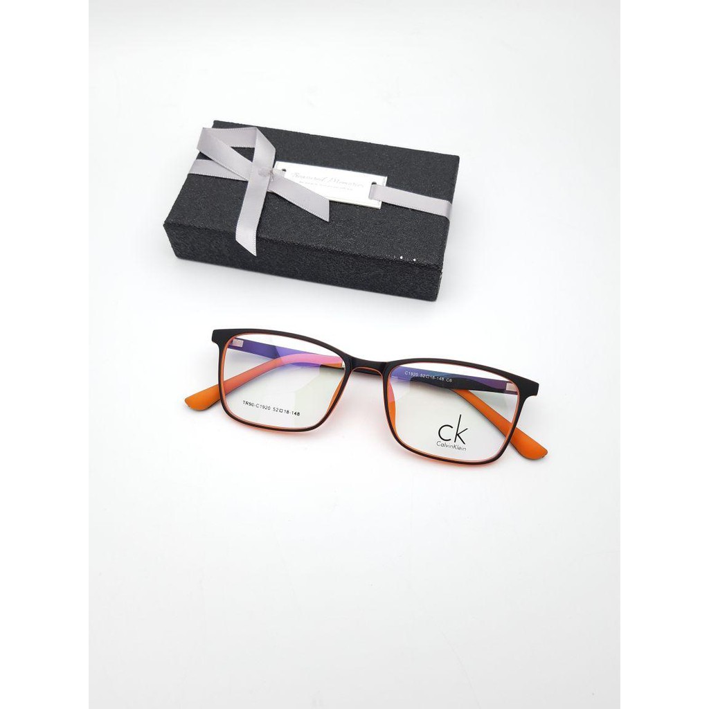 Frame Kacamata Fashion Pria & Wanita ck1920 Terbaru - Oraange