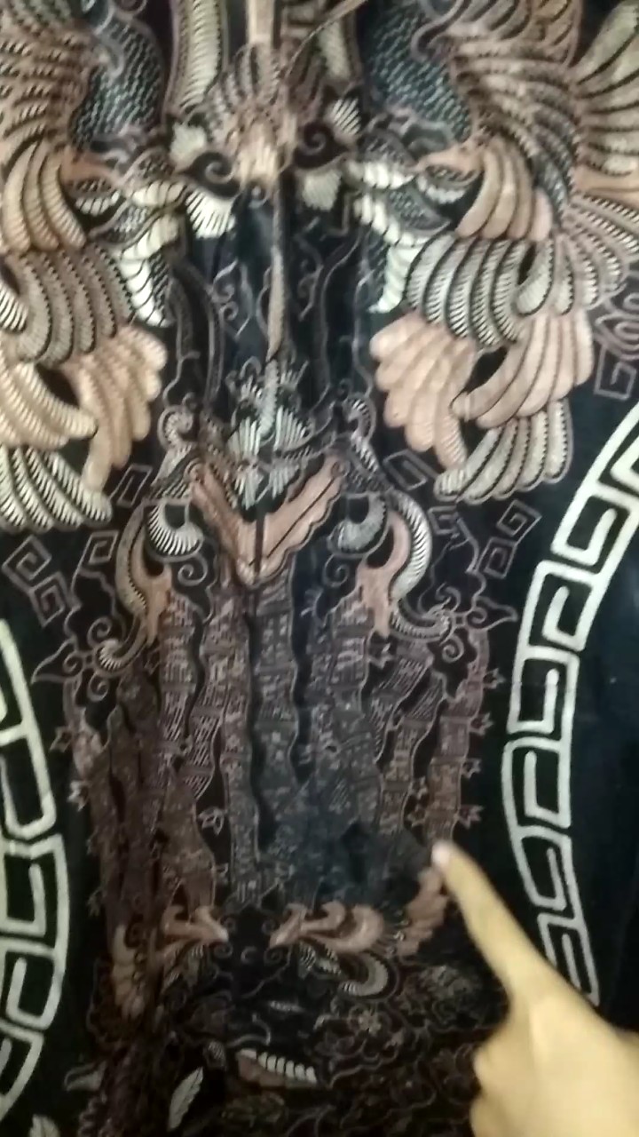 Baju Batik Pria Slimfit Big Size M L Xl Xxl Atasan Kemeja Batik Lengan Panjang Original