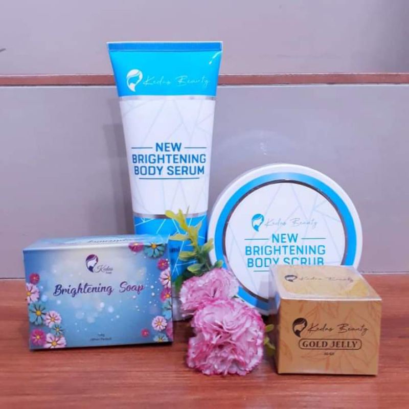 

Paket Kedas Beauty Original100% Body Serum Kedas Beauty Lulur Kedas Beauty Pemutih Badan BPOM