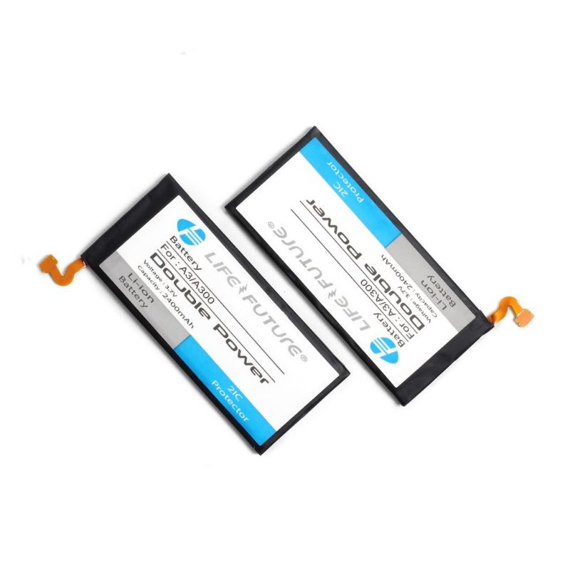 BATERAI SAMSUNG A3 A300 DOUBLE POWER LIFE FUTURE