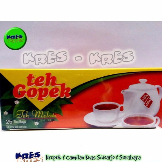 

KRES - Teh Gopek Teh Melati Jasmine Tea Celup 25 Tea Bags