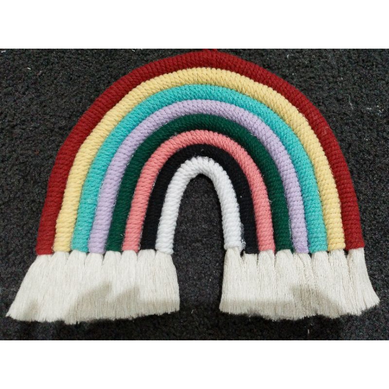 Macrame Rainbow/Makrame pelangi/Hiasan dinding makrame/wallhanging macrame/UKURAN XL