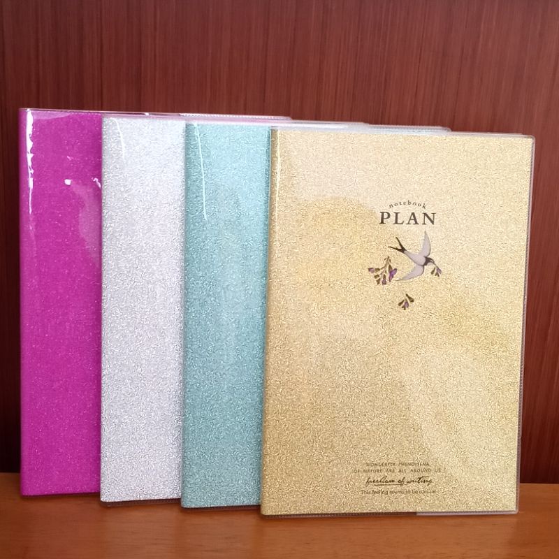 

Notebook Glitter/Buku Catatan Cover Glitter A5 (Notebook Plan)