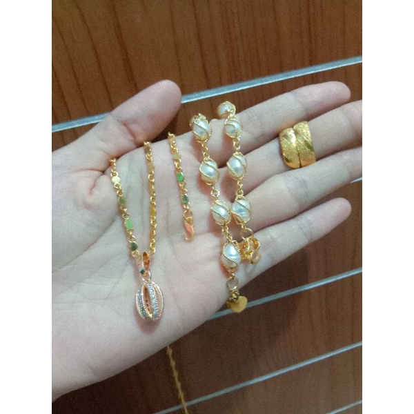 set imitasi lapis emas24k