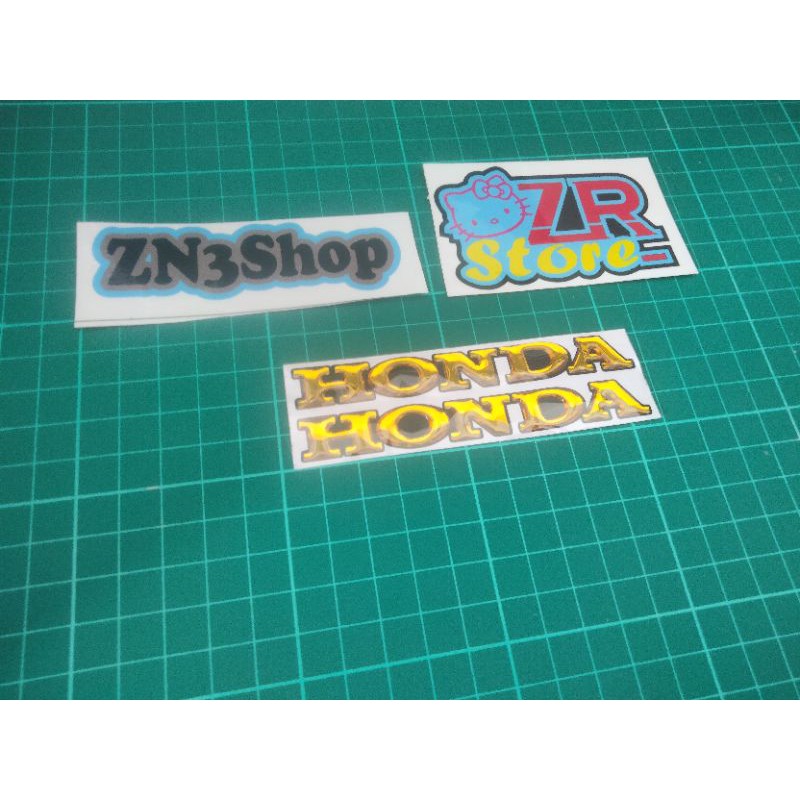 cutting stiker logo Honda kecil per satu pcs