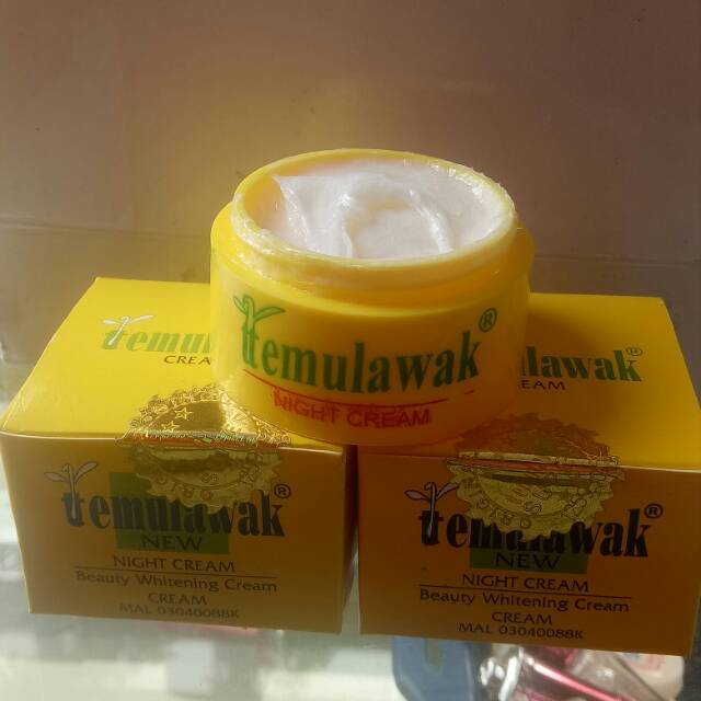 Cream malam temulawak *night cream temulawak original