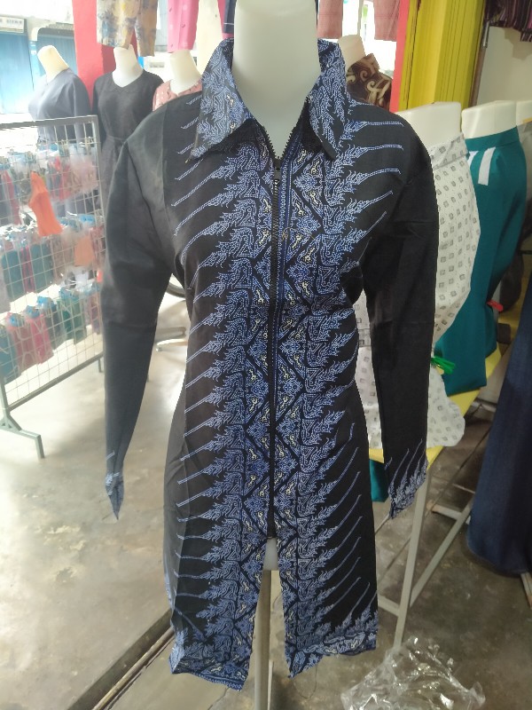 New Tunik Modern | Tunik Atasan | Tunik Batik Kantor | Batik Putramas1